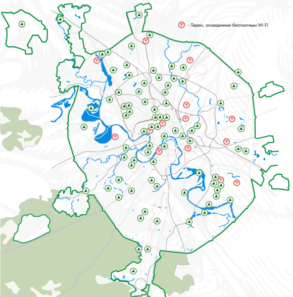 Карта москвы читай город